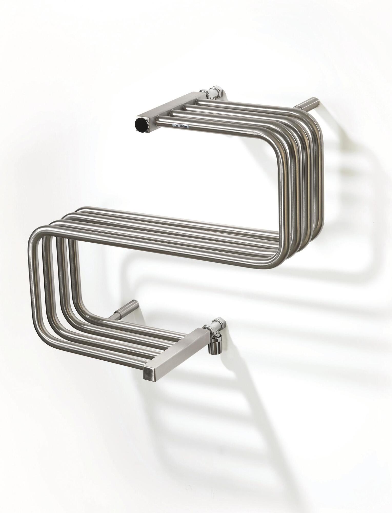 Полотенцесушитель Hammam MERCURY Stainless steel  комбинированный; электрический или водяной Сталь  - Вид №23