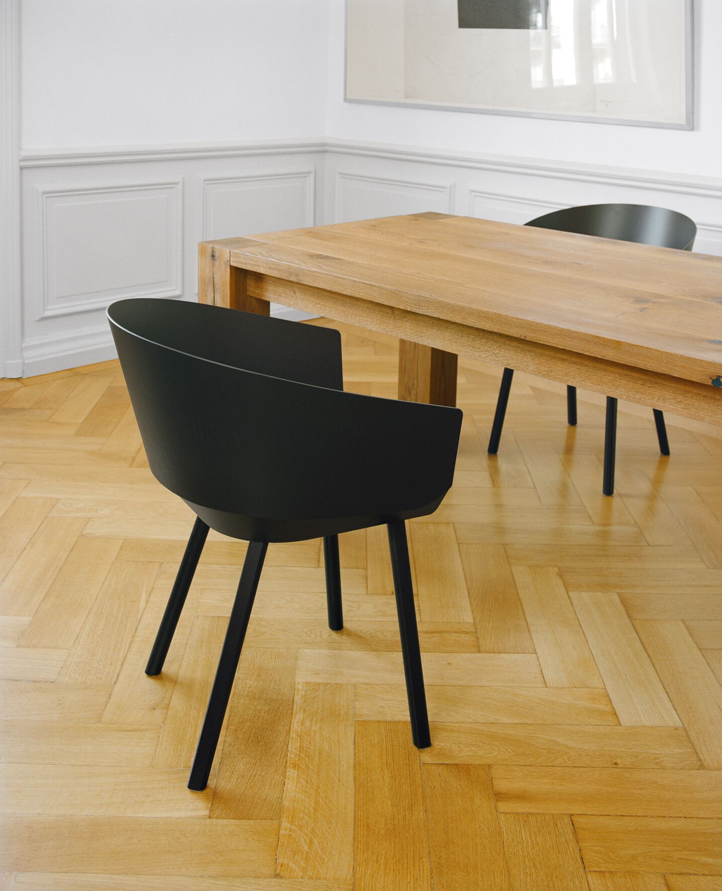 Деревянный стул с подлокотниками e15 Houdini ARCH-00099423 - Вид №4