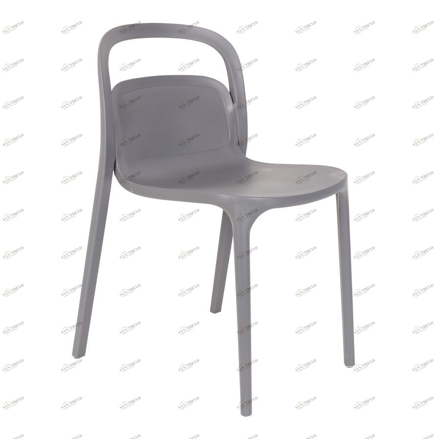 Стул Rex серый White Label Living 1100309