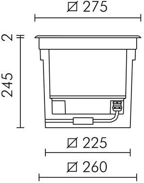 SIMES Светодиодный ступень из литого под давлением алюминия Zip sun-id-1474467 - Вид №21