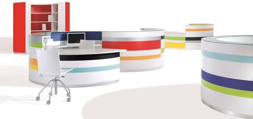 NEWTOM by Ultom Несколько рабочих станций для открытого пространства Twist sun-id-1380874 - Вид №2