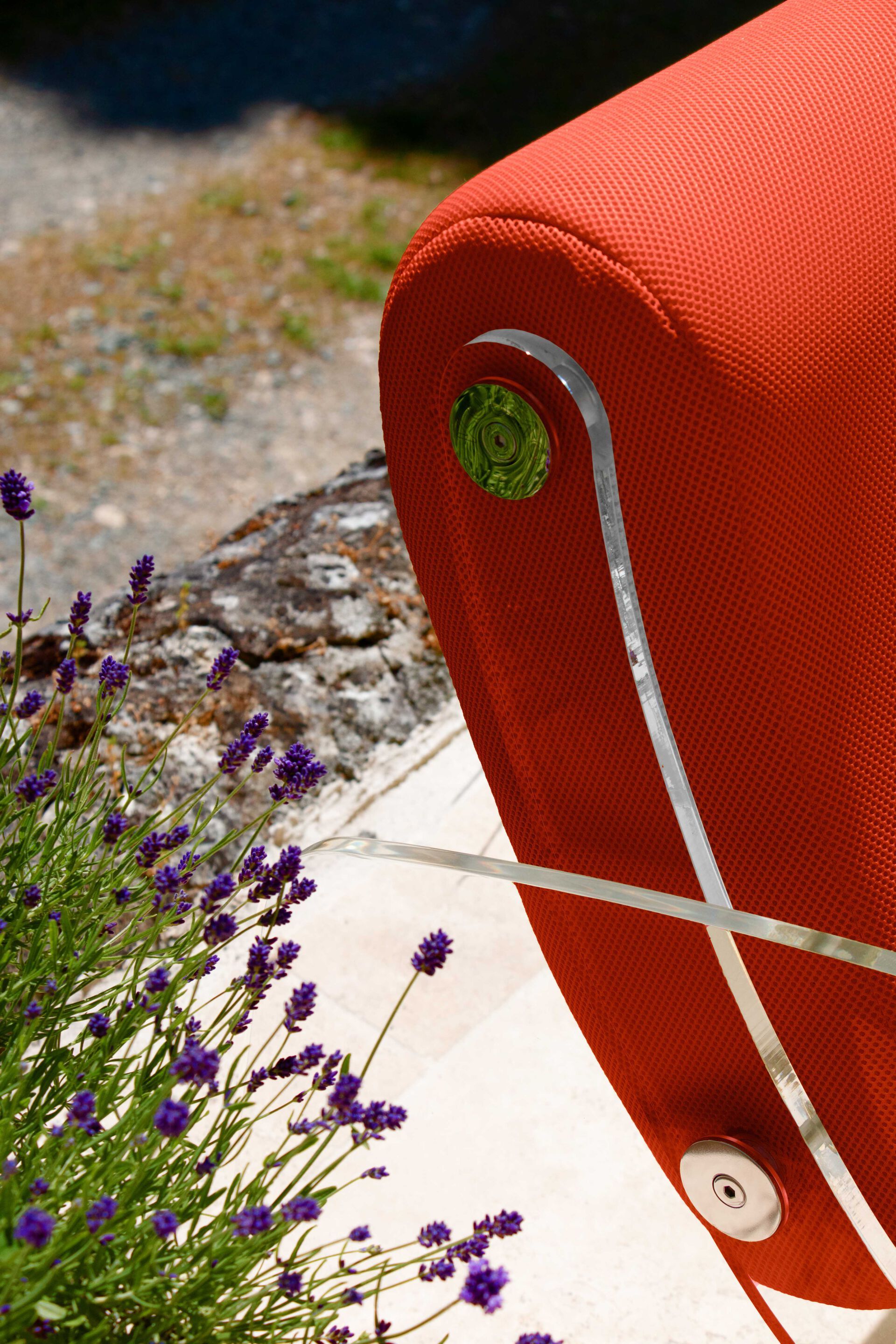 Кресло из ПММА и ткани с подлокотниками KUUMO MW03 ARCH-00104469 - Вид №5