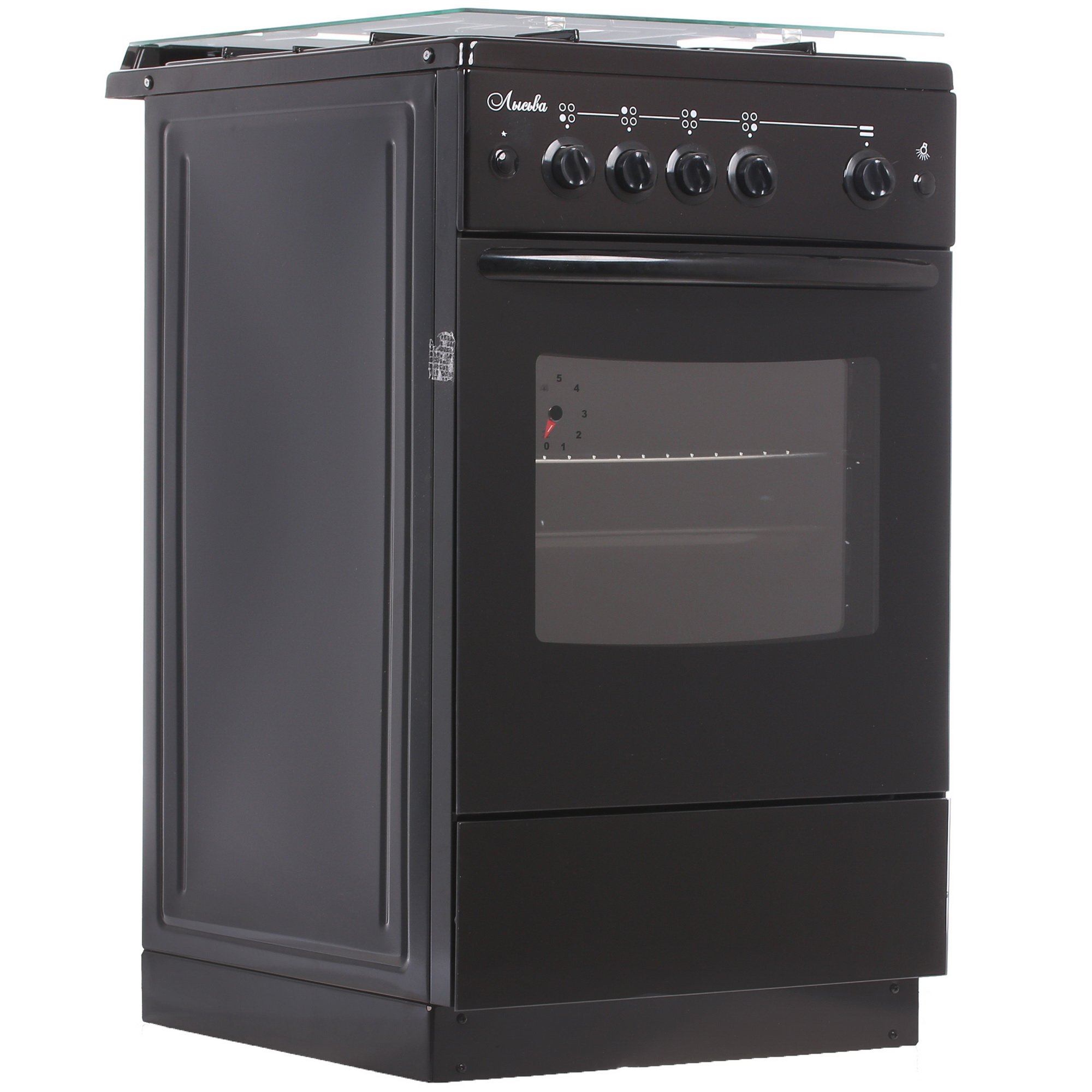 1155443 Газовая плита Лысьва ГП 400 М2С -2у черный STDN-0101530 - Вид №1