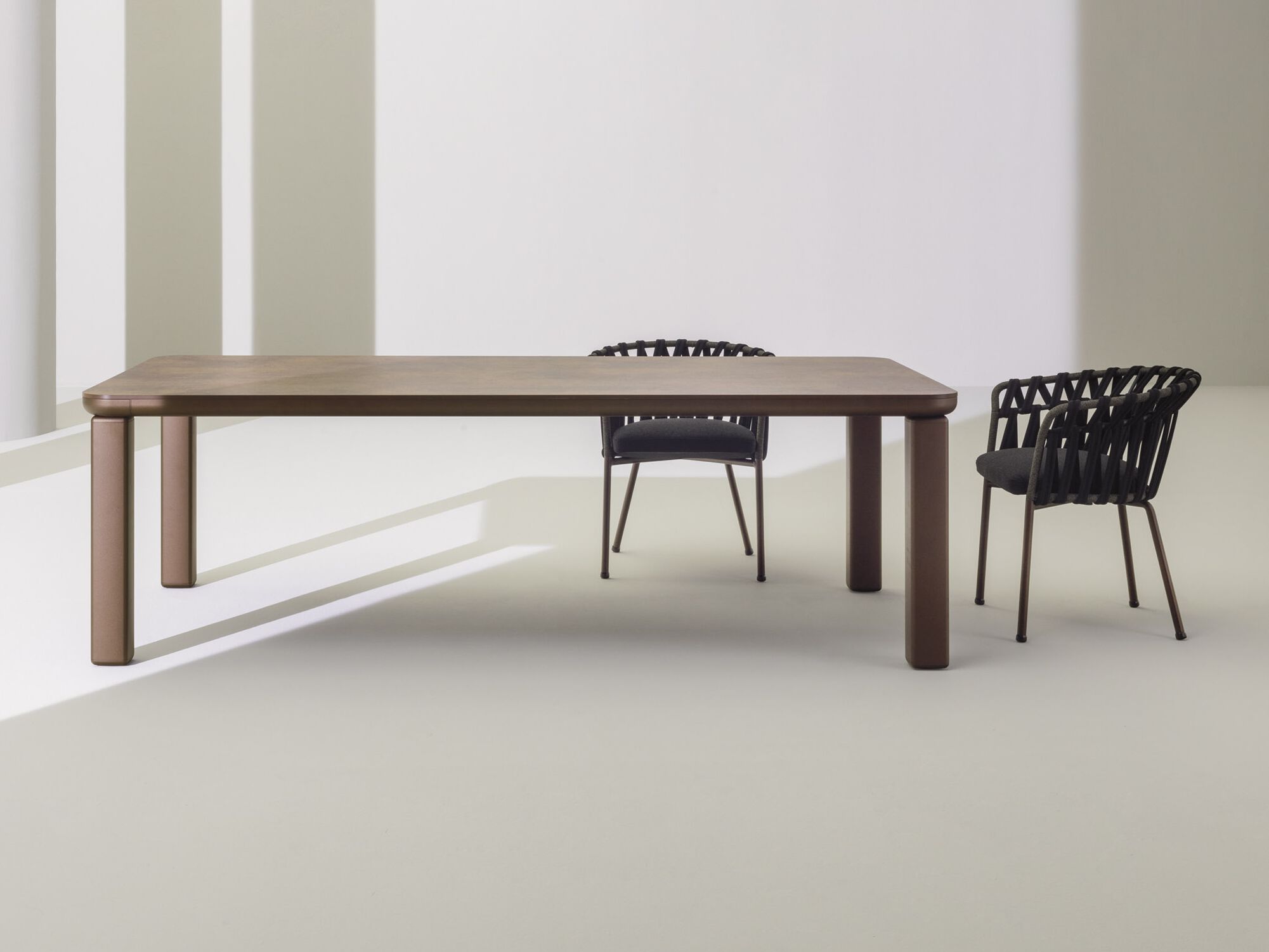 Выдвижной прямоугольный садовый стол Varaschin Customade ARCH-00061802 - Вид №4