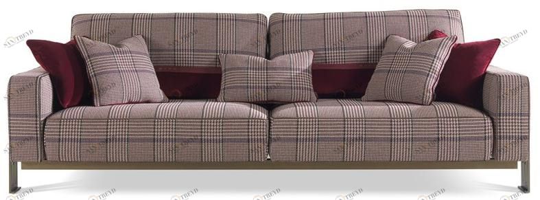 ETRO Home Interiors 3-х местный тканевый диван Klee E.kle.211.a