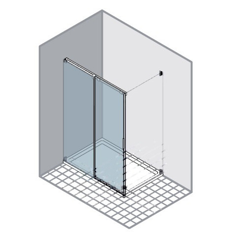XTW2 Aura collection Раздвижная дверь DUKA 44528 - Вид №1
