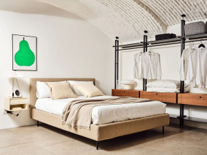 Алюминиевая секционная гардеробная