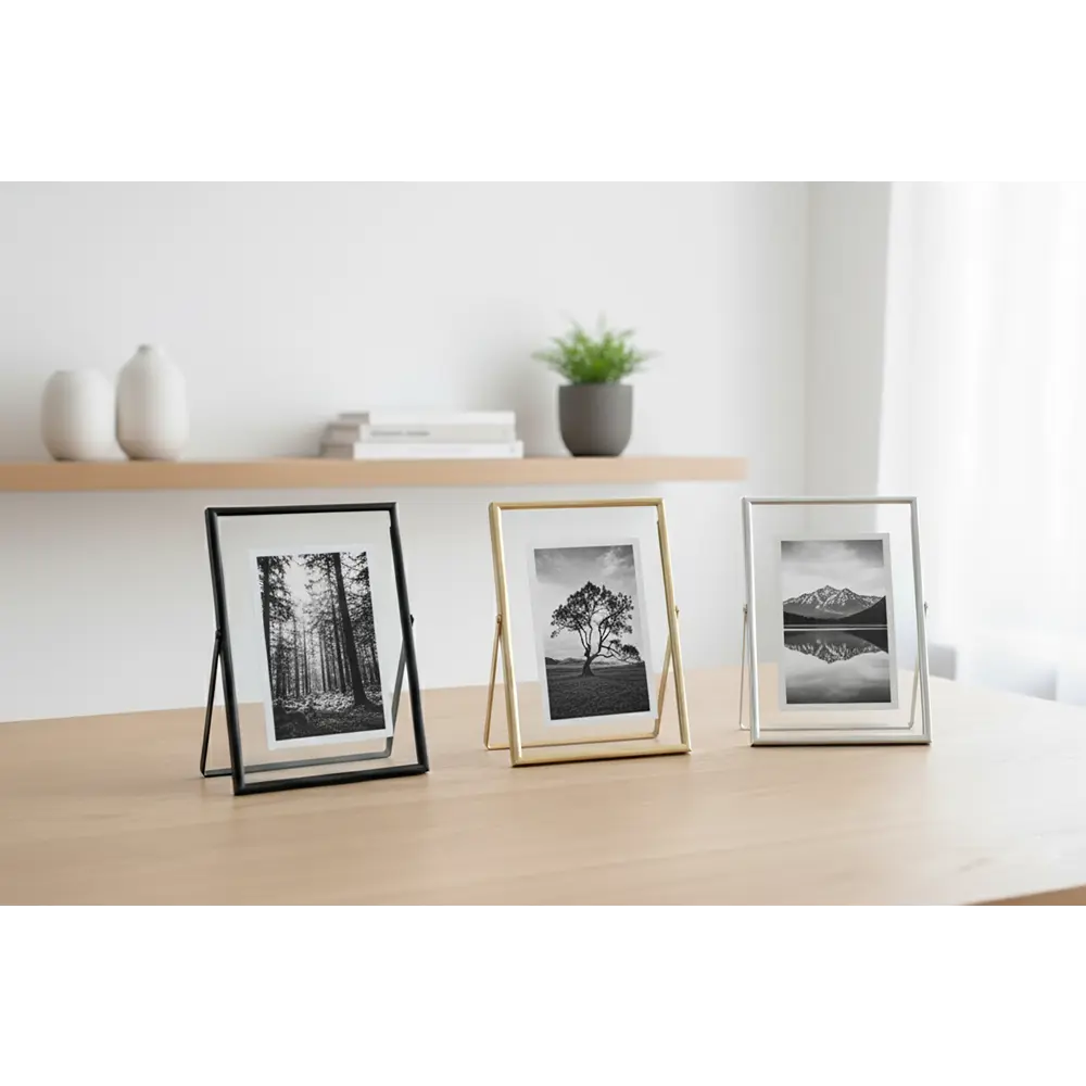 Рамка без паспарту Мирам 10x15 см цвет золотой STLM-2141054 - Вид №3