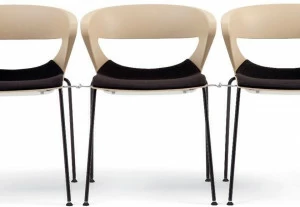 Kastel Штабелируемый стул со встроенной подушкой Kicca