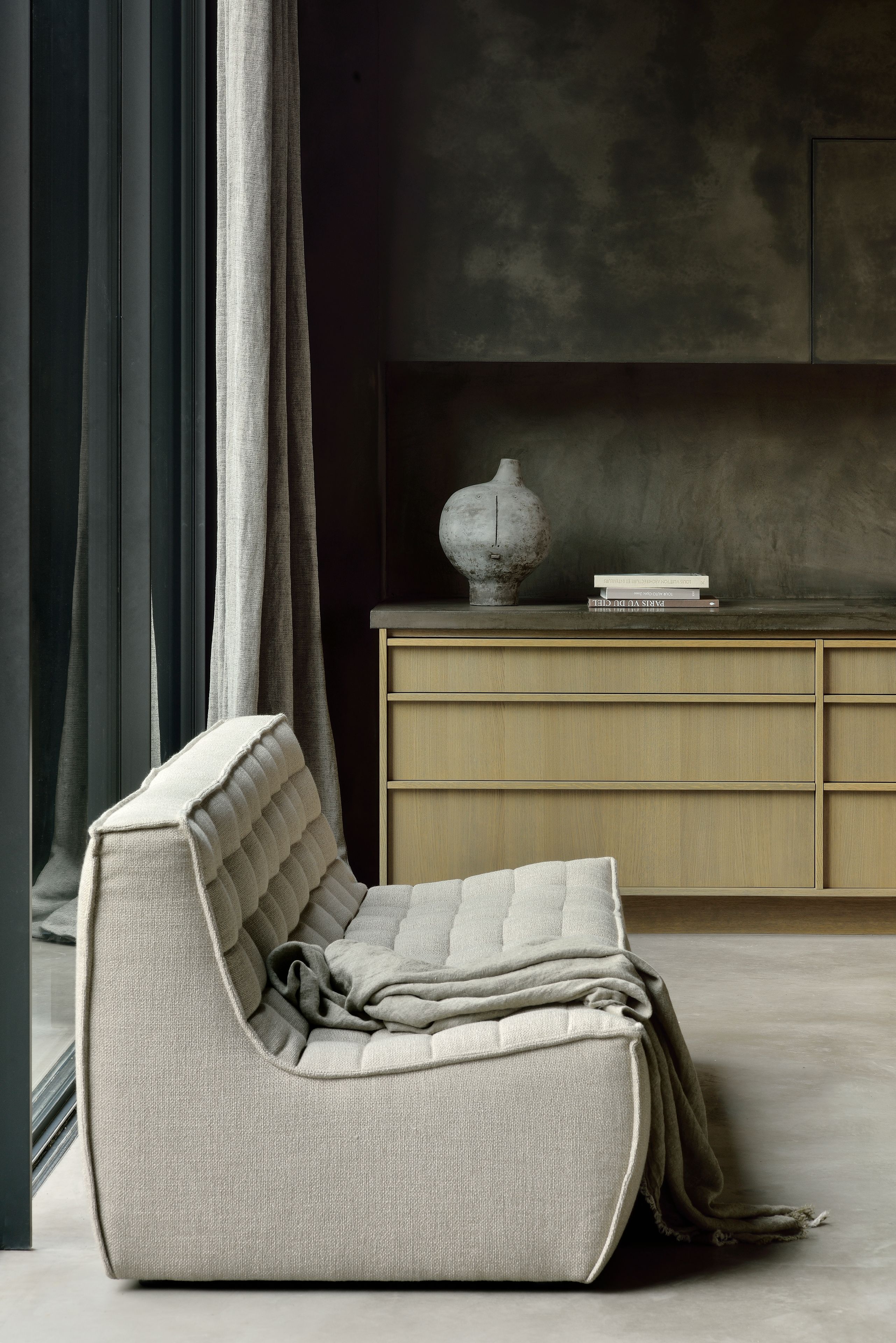 3-местный тканевый диван Ethnicraft N701 ARCH-00065726 - Вид №10