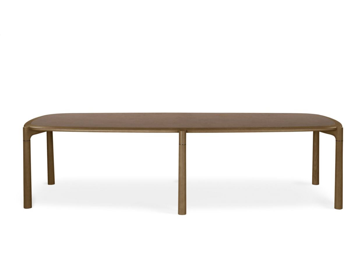 Деревянный и керамический стол ROCHE BOBOIS ELANTA ARCH-00060840