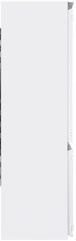 MBF177SW Холодильник встраиваемый / тип: двухкамерный с статической системой в холодильном и морозильном отделении.тип установки: встраиваемый.общий/полезный объем, л: 273/270.управление: электронное.класс энергопотребления: a+.тип хладогента: r600a.клима Santreyd  - Вид №3