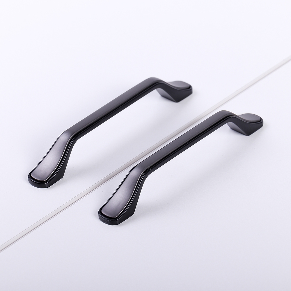 Мебельная ручка  Скоба, 128 мм, графит LJPS0192 Public Steel Россия  - Вид №1