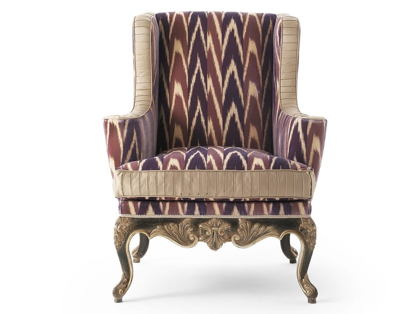 Тканевое кресло с подлокотниками OAK Галерея ARCH-00087881