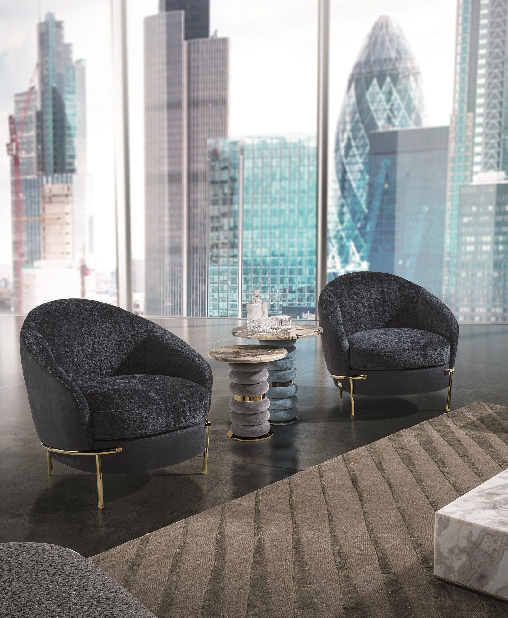 Тканевое кресло Longhi Loveluxe 2020-Sartoria collection ARCH-00118589 - Вид №3