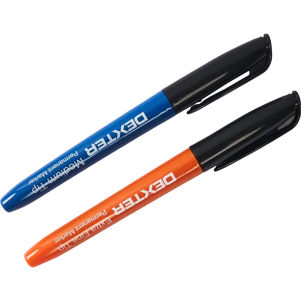 Маркер черный Dexter 0.5/3 мм, 2 шт STLM-2155629