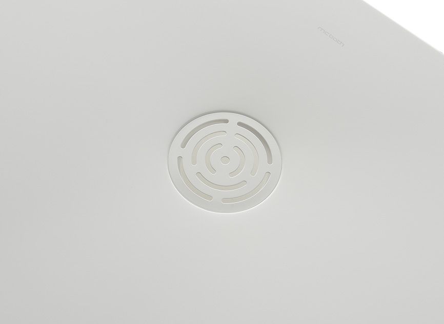 MCBATH Centuria Smooth 140x80 прямоугольный белый sun-id-1959517 - Вид №2