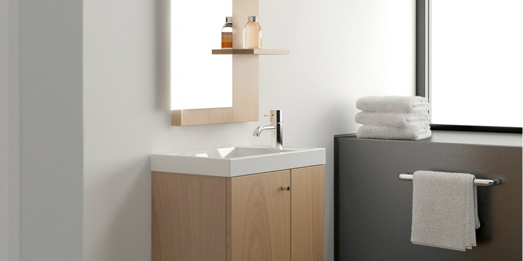 Комплект мебели для ванной комнаты SEBB050 L/R Burgbad Lado SEBB050LR - Вид №1