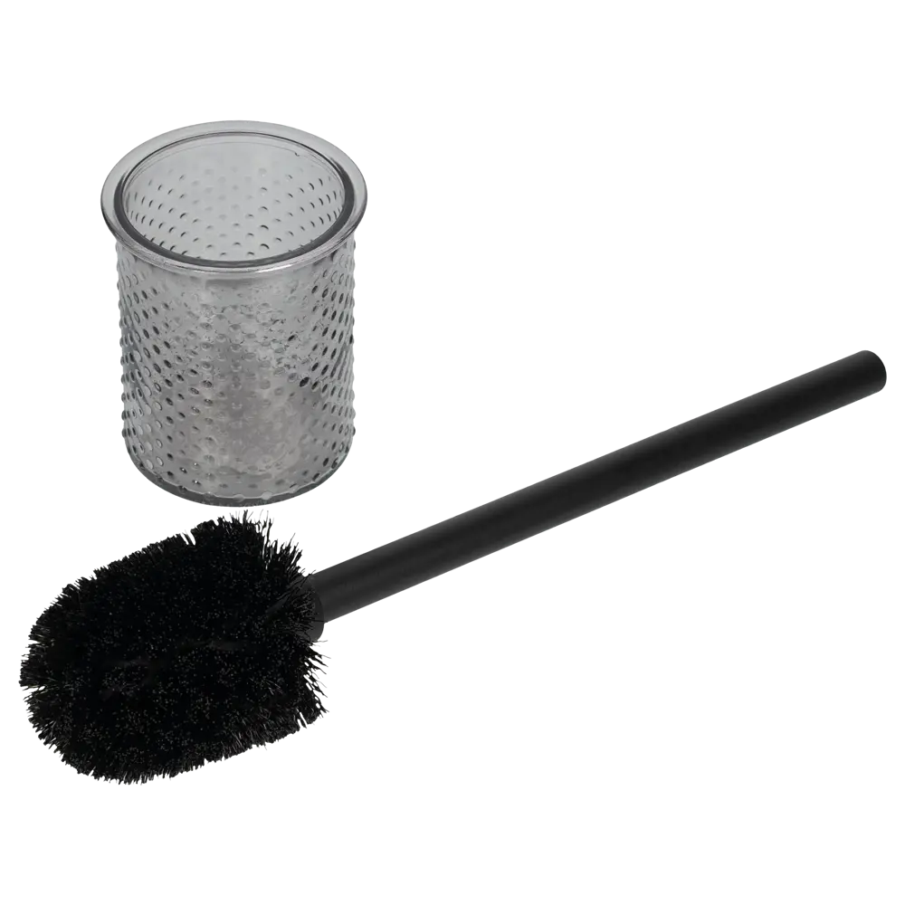 Ершик для унитаза SWENSA Gir с серым держателем 89380269 STLM-1533101 - Вид №1