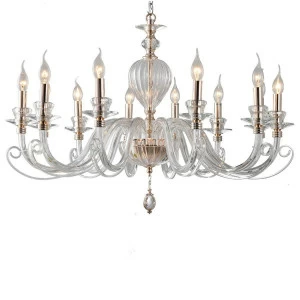 Подвесная люстра Omnilux OML-79203-12 OMNILUX ДИЗАЙНЕРСКИЕ 186451 Белый