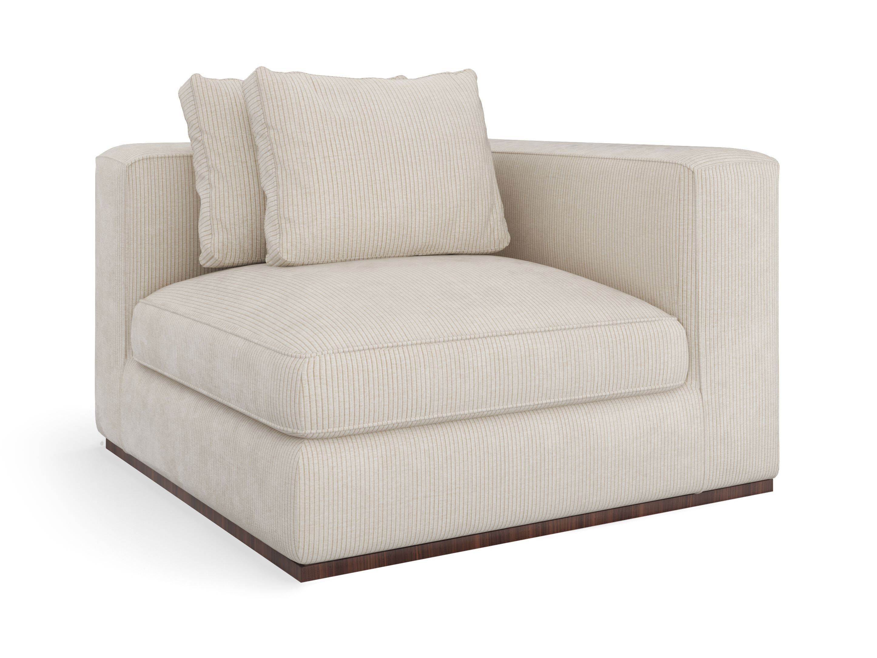 Тканевое угловое кресло Caracole BELLO ARCH-00134320 - Вид №2