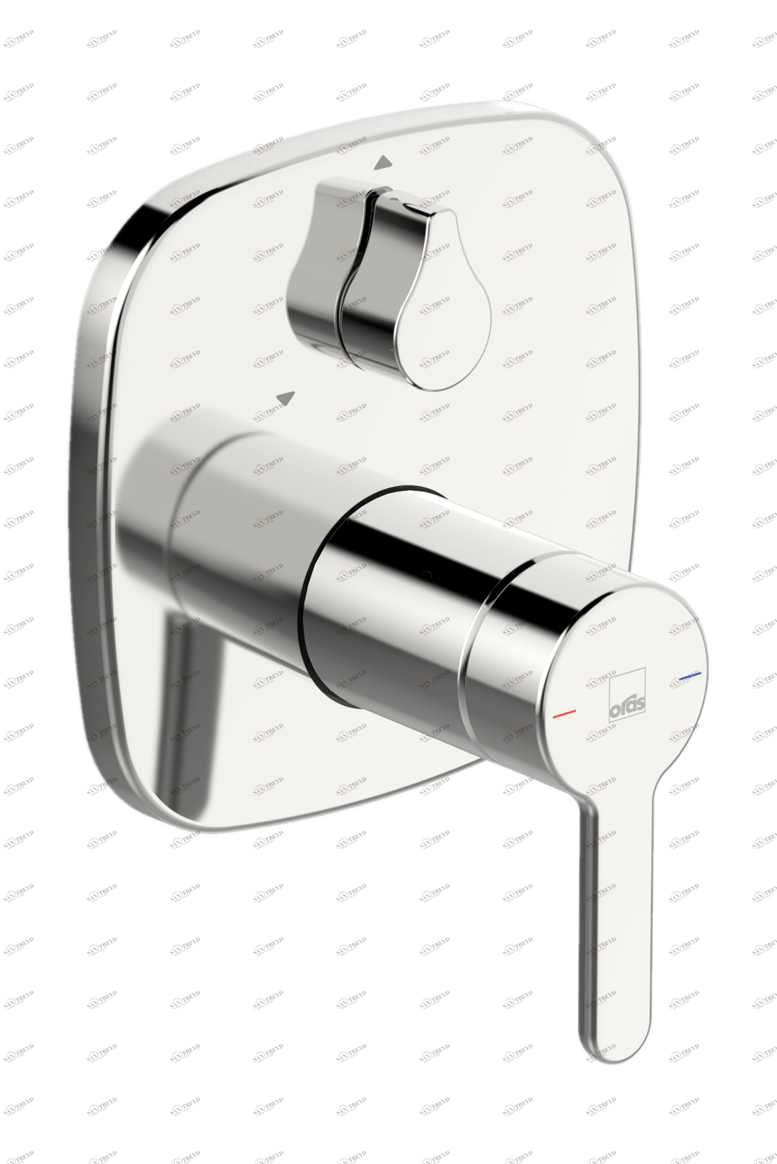 Oras 3088 Панель смесителя для ванны и душа 3088 Inspera Хром 