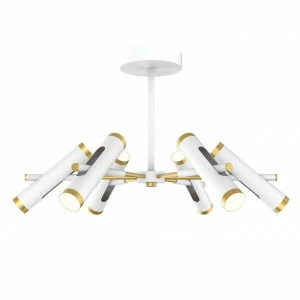 Потолочная светодиодная люстра Favourite Duplex 2323-12U белая FAVOURITE ДИЗАЙНЕРСКИЕ, DUPLEX 220605 Белый