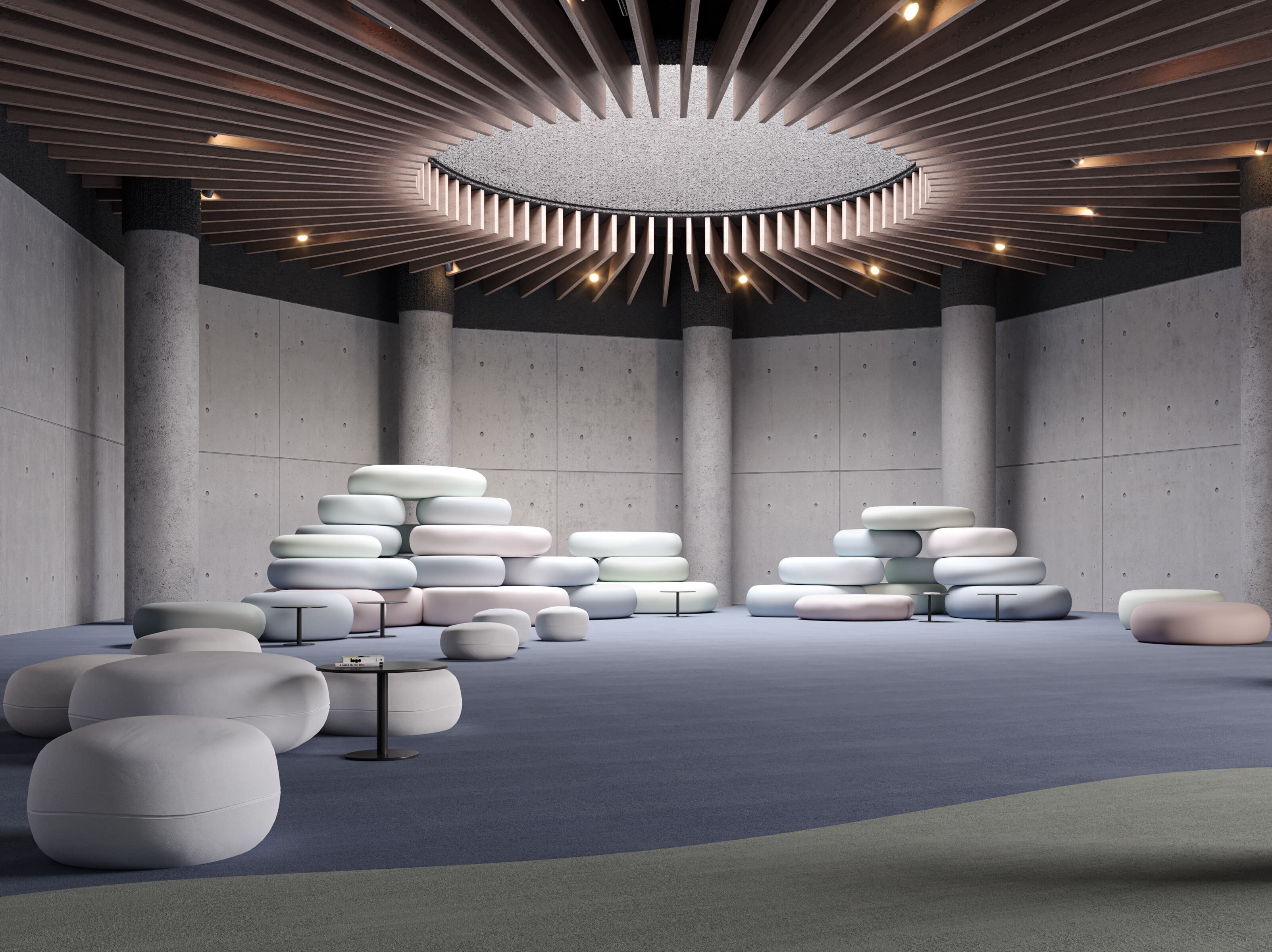 Ковровое покрытие ECONYL® MODULYSS &amp ARCH-00118467