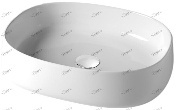 Pad4b50001 / pad4b60001 Накладная раковина на столешницу  овальная Olympia Ceramica LAVABI D'ARREDO