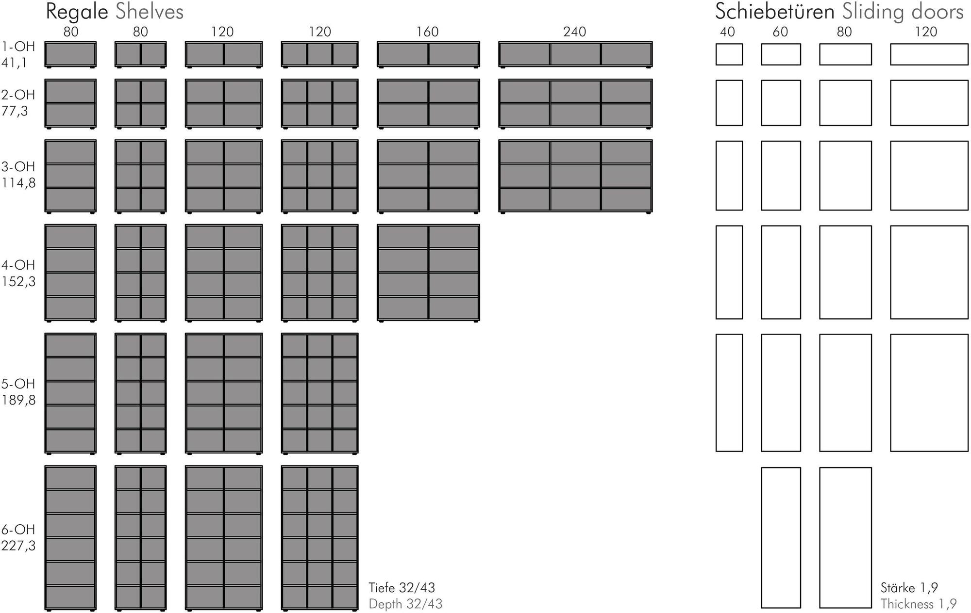werner works Книжный шкаф открытого офиса Basic s sun-id-1427473 - Вид №5