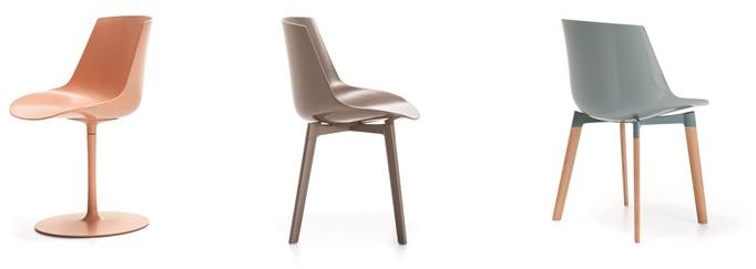 MDF Italia Вращающееся кресло из поликарбоната Flow sun-id-1363292 - Вид №2