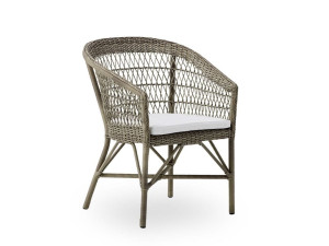 Алюминиевый садовый стул и ArtFibre с подлокотниками