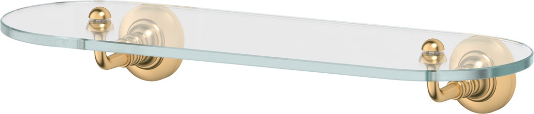 STI 314 Полка с держателями 40 cm 3SC STILMAR MATTE GOLD Treesseci 3SC