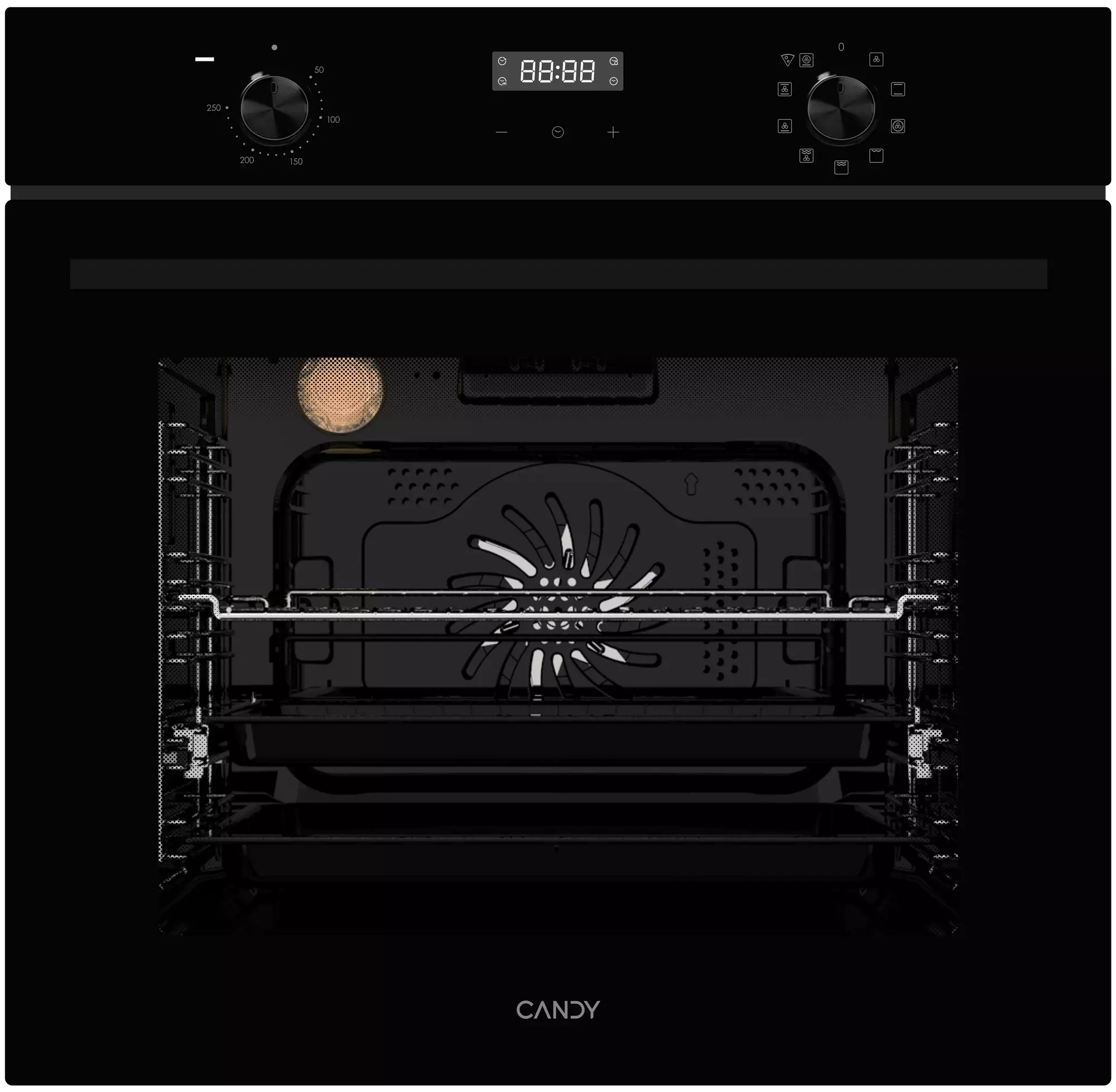 9155737 Электрический духовой шкаф Candy COXP08LTBB черный STDN-0098667
