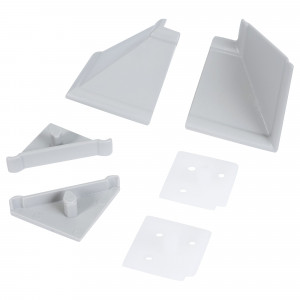 83548508 Комплект для установки плинтуса, цвет серый