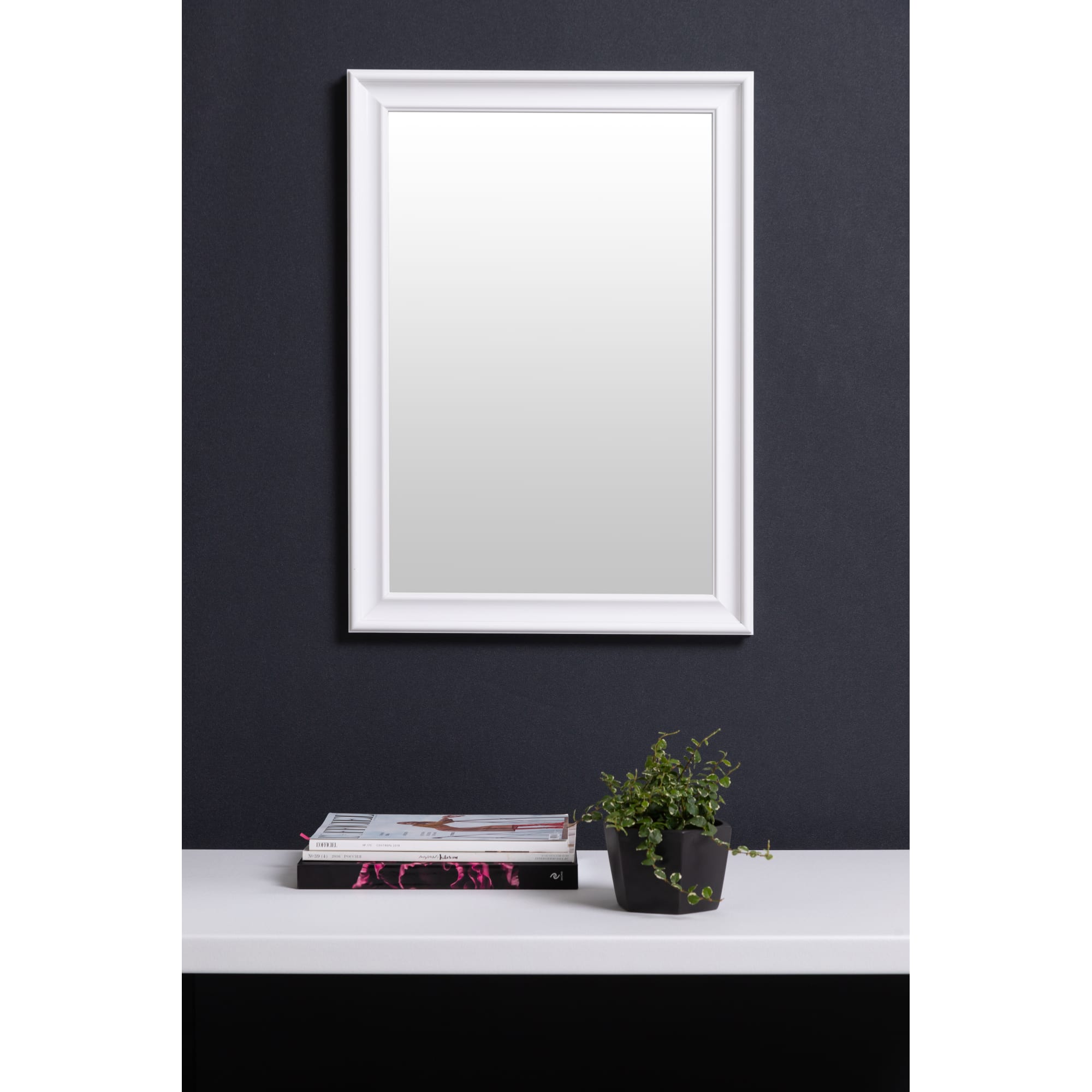 18876060 Кашпо ø14 h9 см v0.75 л керамика чёрный Эджес Santreyd  - Вид №4