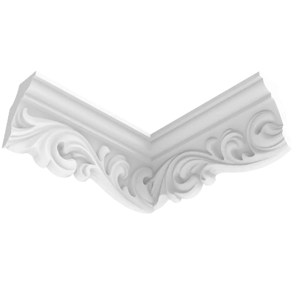 FORMAT Уголок для плинтуса белый 50 мм - элегантное решение стыков 82999267 STLM-0038654 - Вид №1