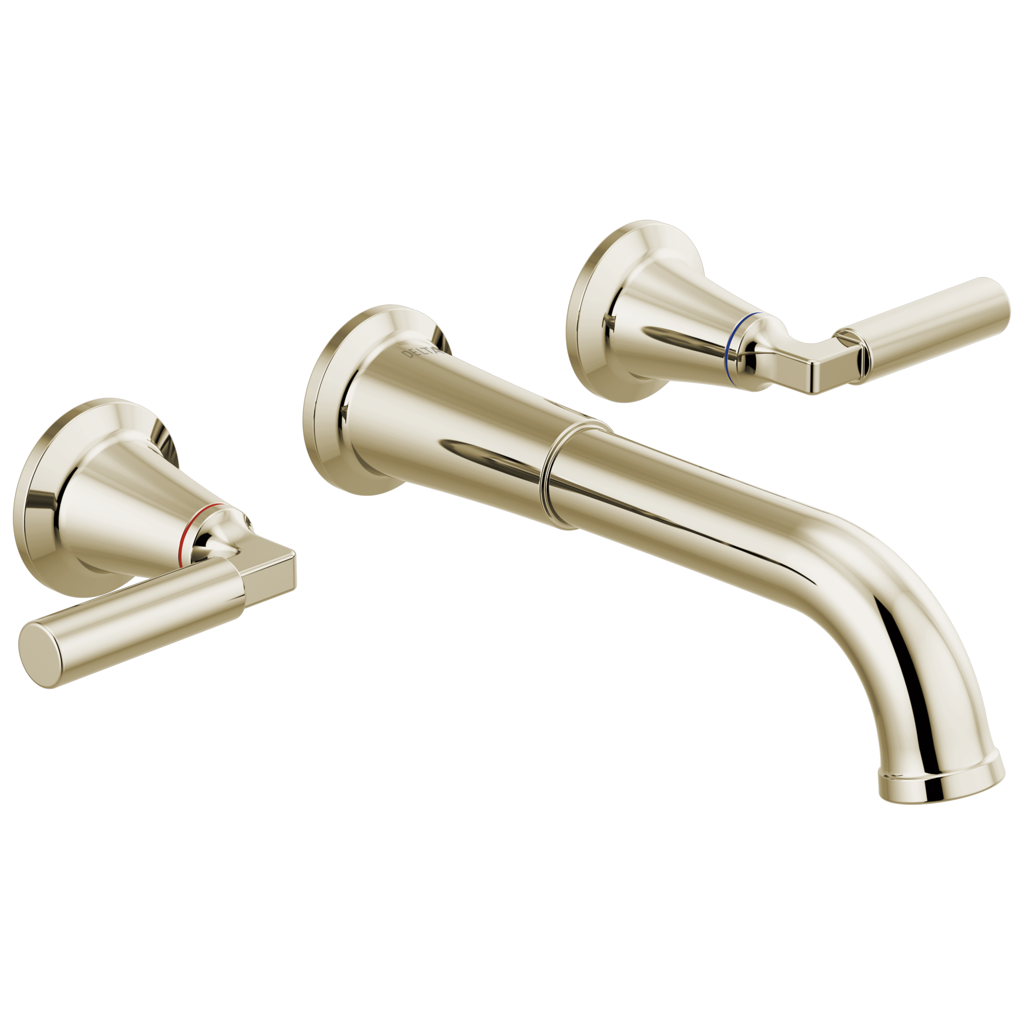 T3548LF-PNWL Накладка для смесителя для ванной комнаты с двумя ручками Delta Faucet Bowery Полированный никель