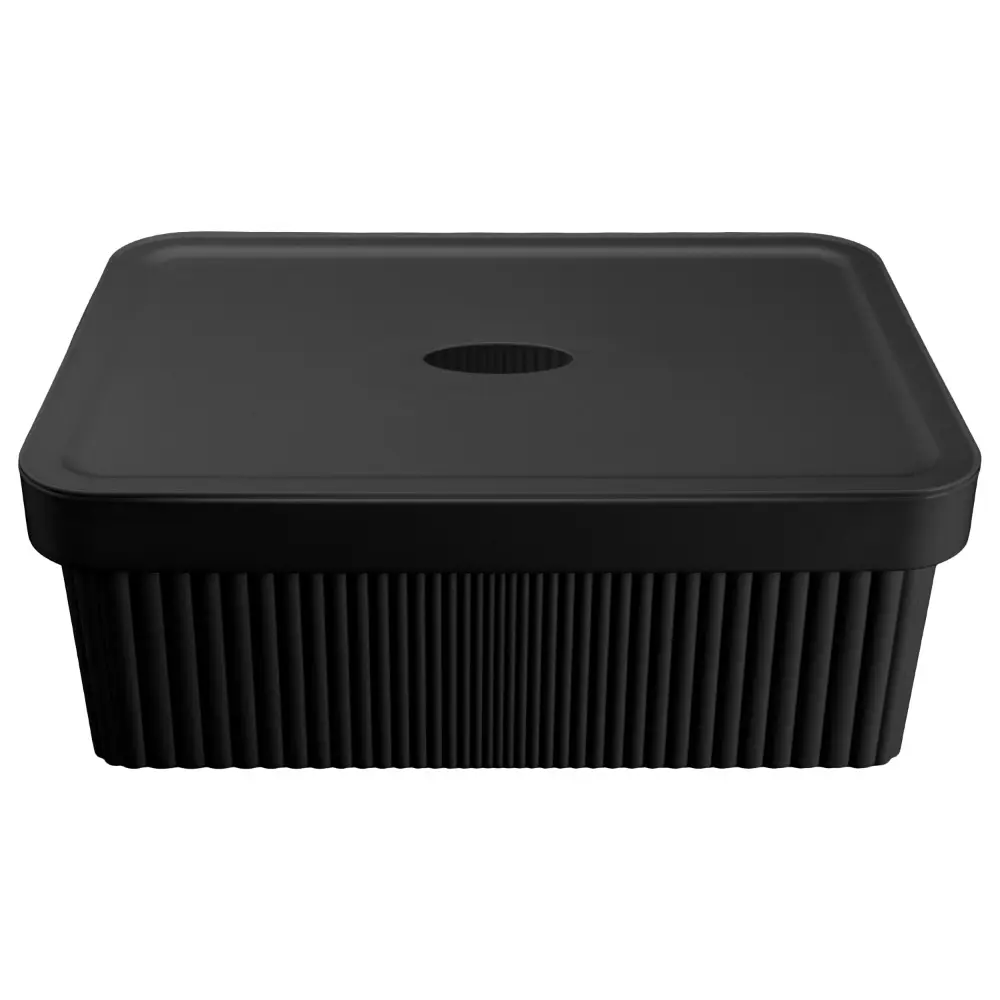 Santreyd Velvet — стильный лоток для хранения с крышкой, 13 л 89357609 STLM-1098489 - Вид №2