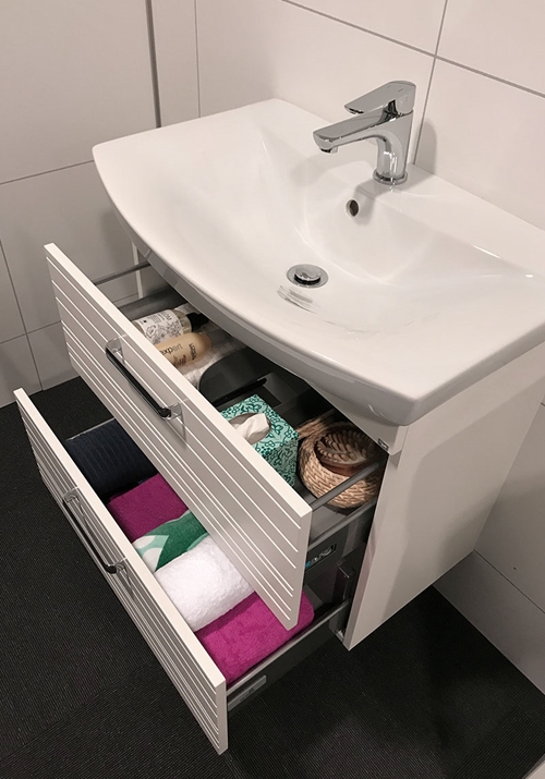 1751505 Life 500 M Передние Линии Для Умывальника И Шкафа ... Hafa  Белый  - Вид №2