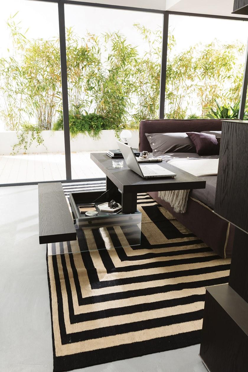 Ozzio Italia Регулируемый по высоте деревянный журнальный столик  T063  - Вид №12