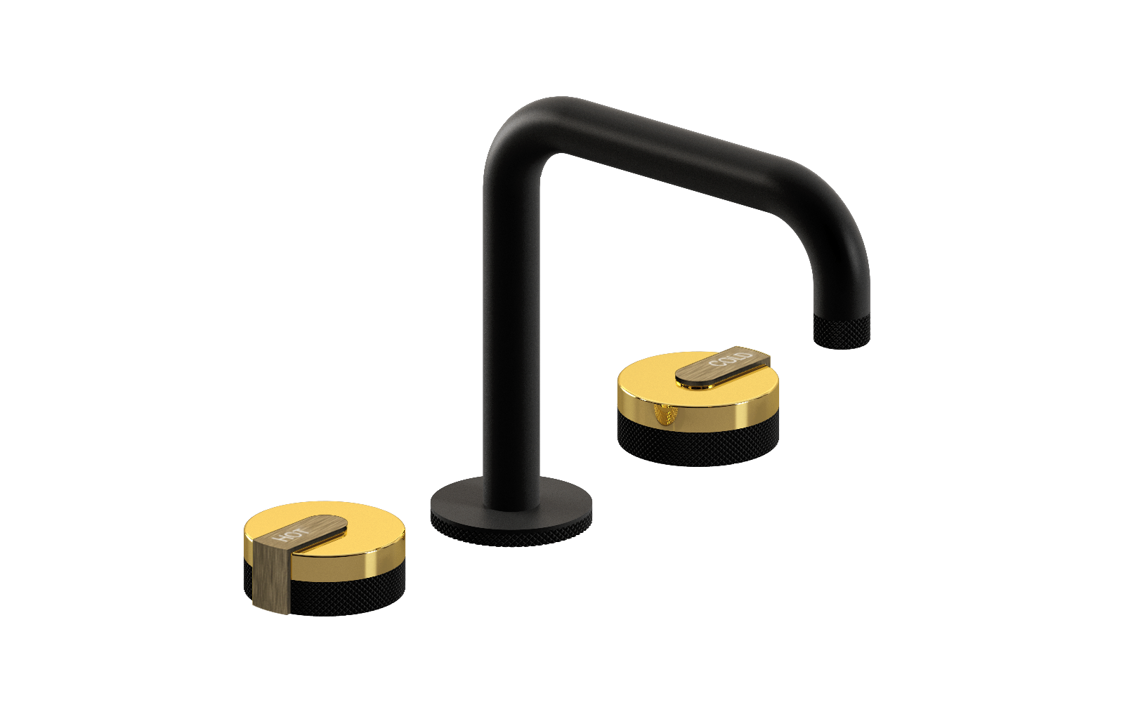 E-11511-R1AU-L1VBB-MBK Смеситель для умывальника на 3 отвертия GRAFF MOD+