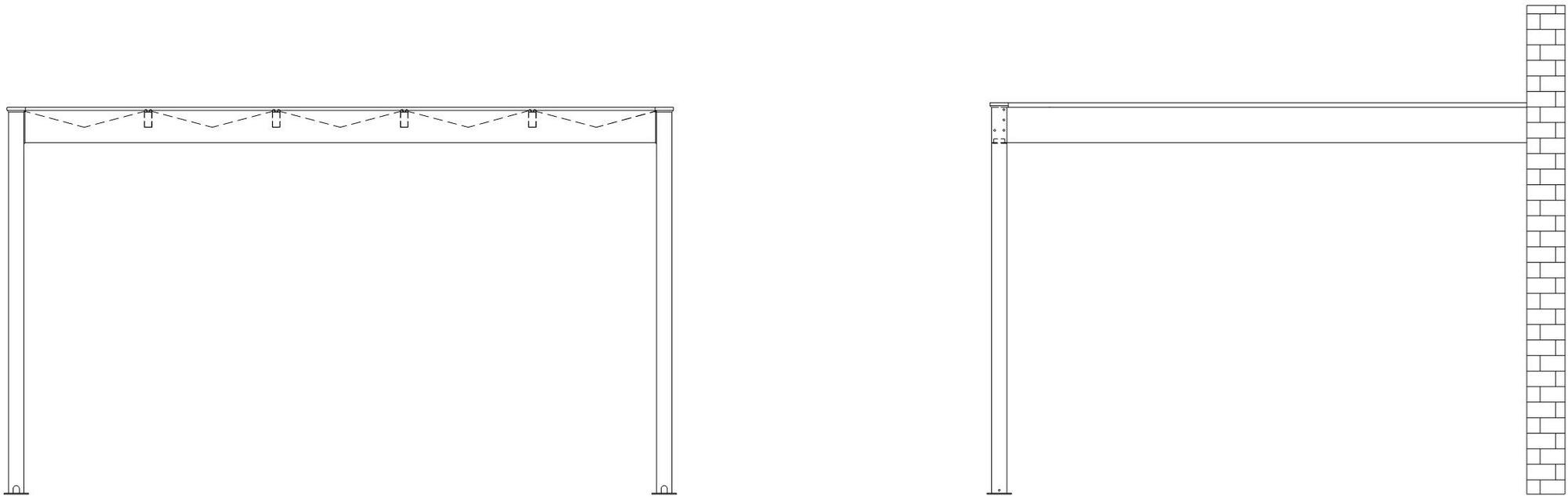 L'Officina by Adami Пристроенная пергола из металла sun-id-1378706 - Вид №13