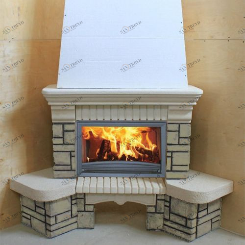 Каминная облицовка LK Гранд (угловая) 3874