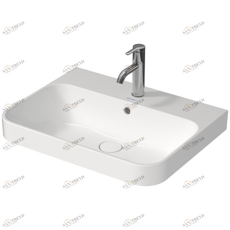 2360600000 Подвесная раковина настенная овальная Duravit Happy D.2 Plus