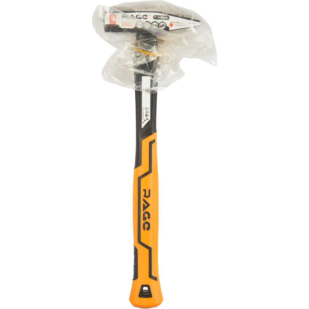 Молоток RAGE с фиберглассовой рукояткой 200 г для профессиональных работ 87681461 STLM-0074856 - Вид №3