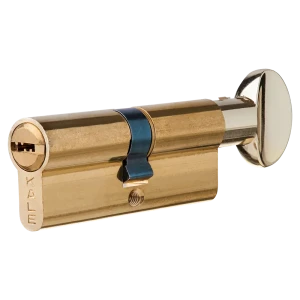 Цилиндр Kale 164BM-80-C-BP, 35х35 мм, ключ/вертушка, цвет золото 82394778 STLM-2023862