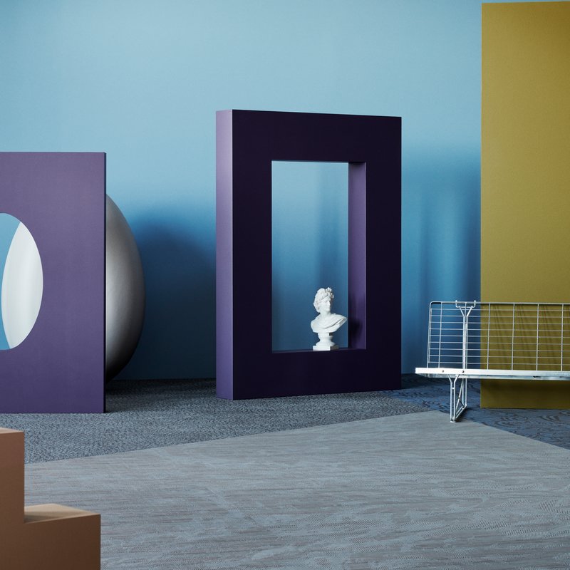 Bolon Diversity  Напольное покрытие виниловый пол Buzz Ice  - Вид №2