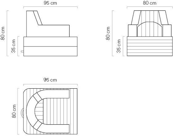 Trona Плавающая мебель из экокожи Trona sun-id-1392888 - Вид №9