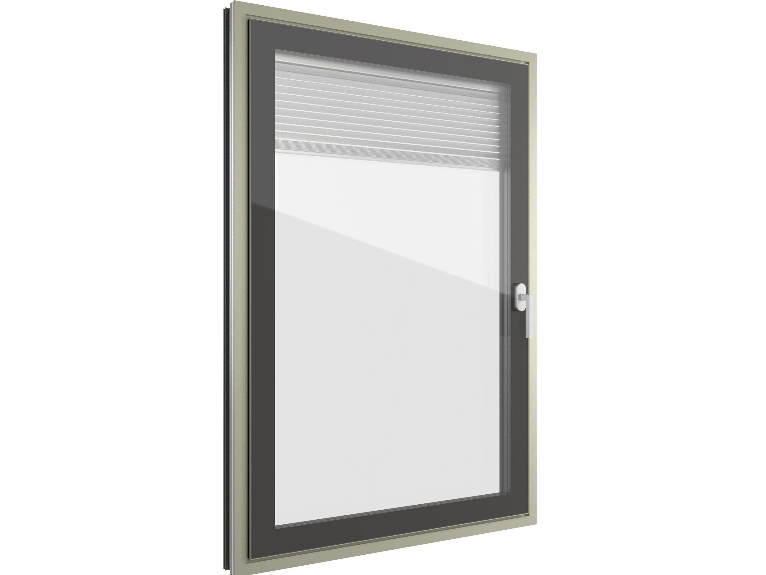 Алюминиевое окно со встроенной жалюзи FINSTRAL FIN-Project ARCH-00062361 - Вид №1